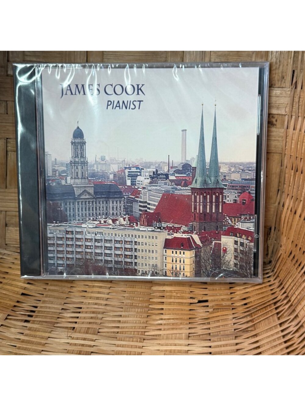 James Cook Pianist CD Featuring Scarlatti Beethoven & Prokofiev Piano Sonatas
